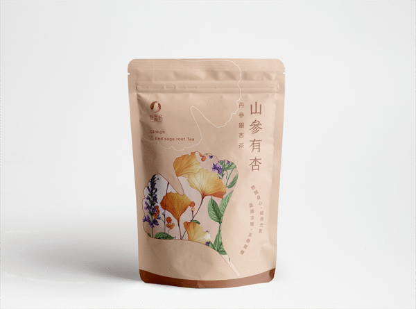 山參有杏 - 丹參銀杏茶 (量販包)